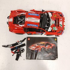 LEGO Technic 42125 Ferrari 488 GTE AF Corse #51 Set & Manual Retired RMF31-SJT