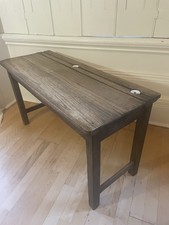 Vintage school desk with - vintage,