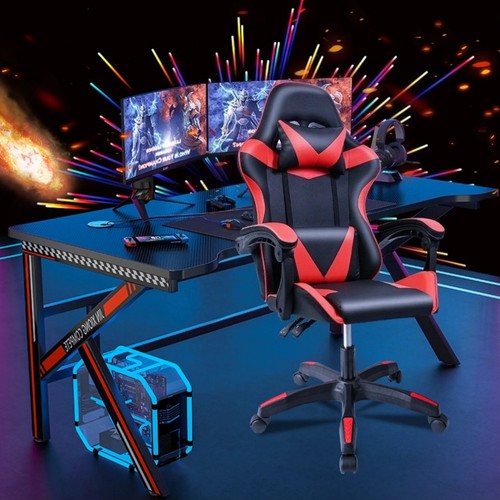 Chair gaming office - office, leather