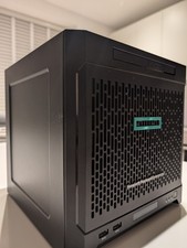 HP ProLiant Gen10 MicroServer AMD X3216, 16GB RAM 10GB NICs HDD 2x 1 TB,1 TB SSD