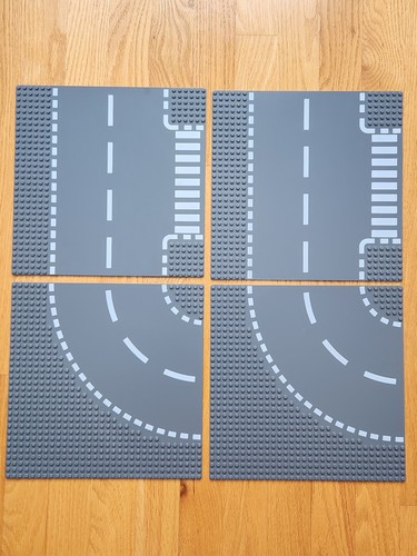 Lego city junction curved - city, &
