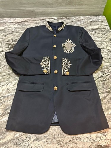 Handwork embroidered navy - handwork,