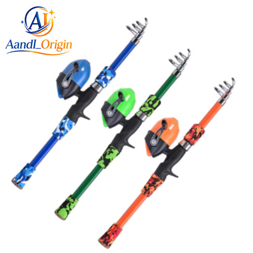 Telescopic fishing rod - telescopic,