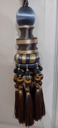 Blue striped pair of - blue,
