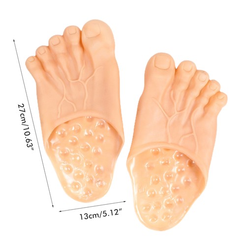 Simulation big toe slippers - toe,