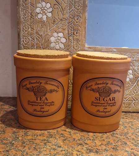 Vintage terracotta storage