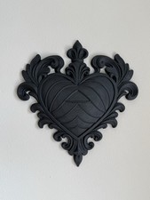 Baroque Gothic Heart Wall