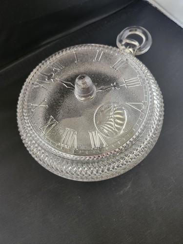 Pocket watch clock lidded - pocket,