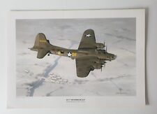 Keith Woodcock  - B-17 Memphis Belle - WW2 Aviation Art Print