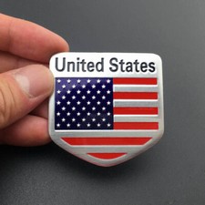 USA American Flag Logo Sticker