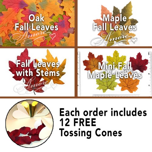 Silk leaves 1000 fall variety - silk,