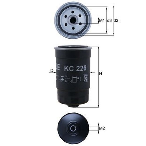 Fuel filter for kia pro - filter,