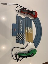 Disney Cars Micro Scalextric track pieces and hand controller’s 