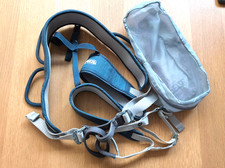 Petzel Corax climbing harness -Blue jean- Size 1 - Used once !!