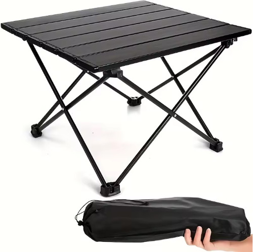 New folding camping table - new,