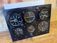 WW2 RAF Blind Flying Panel Spitfire Hurricane Etc with 1 Mounting Bracket