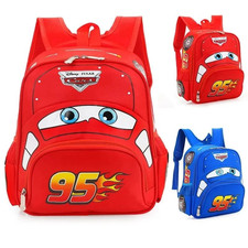 Disney Cars Kids School Bags Backpack Nursery Boys Girls Cartoon Child Rusksack
