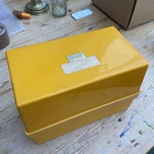 Vintage Rexel Card Index Box