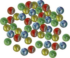 Assorted Vintage Glass Marbles