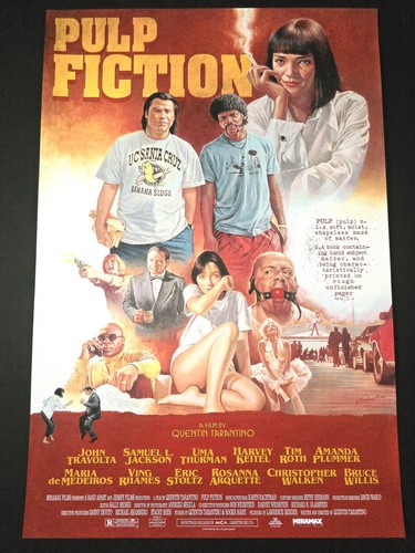 Pulp fiction alt movie - pulp, poster