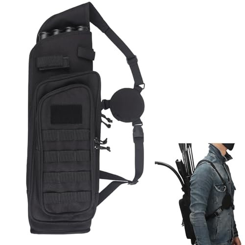 Black tube archery field - black,