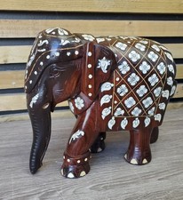 Carved Rosewood Large Elephant