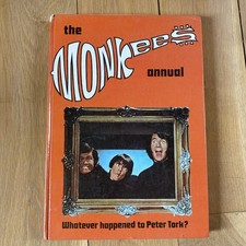 The Monkees Annual 1968 1st Edition Davy Jones/Micky Dolenz/Peter Tork