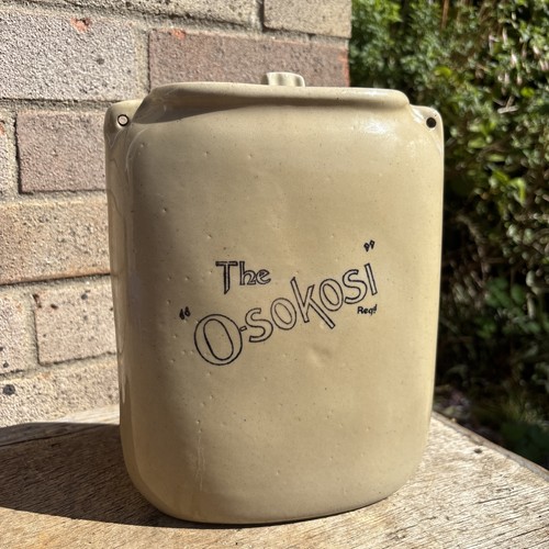 Vintage stoneware hot water - vintage,