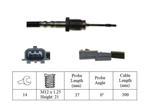 Dpf exhaust temperature sensor - dpf,