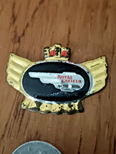 Royal Enfield Motor Cycle Lapel badge,1950s Tin Plate (No Pin)