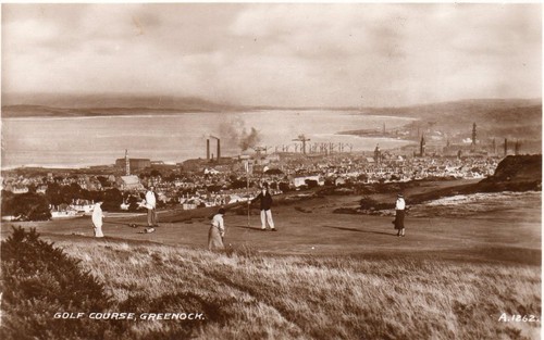 Golf course greenock - golf,