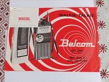belcom walkie talkie wt 605 405 T old brochure advertising flyer
