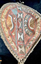 Vintage African Hand Painted