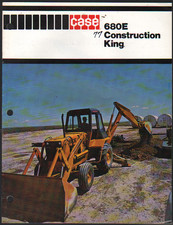 CASE "680E" Construction King