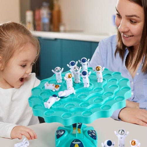 Stackable balance tree puzzle - balance,