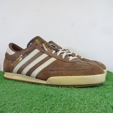 adidas Trainers Size 12 Mens Brown Originals Beckenbauer Brown Low Top Shoes