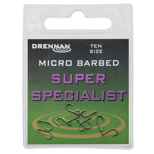 Drennan super specialist hooks - drennan,