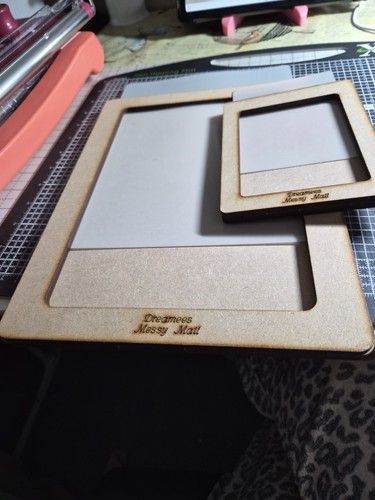 Messy mats in frames - 2,