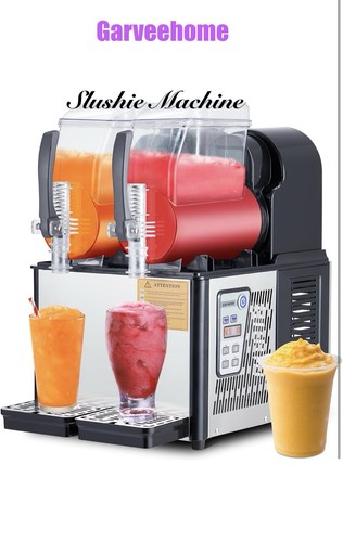 Double tank commercial slush - double,