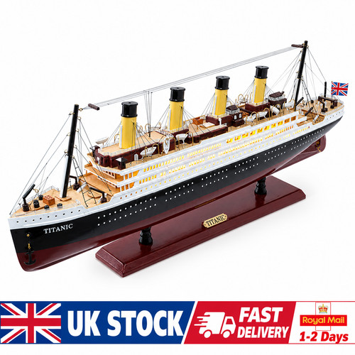 New titanic model wooden - new,