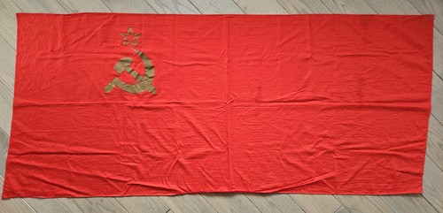 Original national ussr flag - ussr,