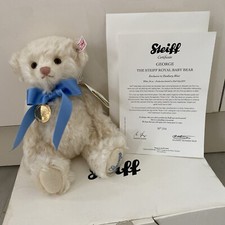Steiff 664113 Mohair Bear Royal Baby George  2013  26cm Limited Edition 594 New