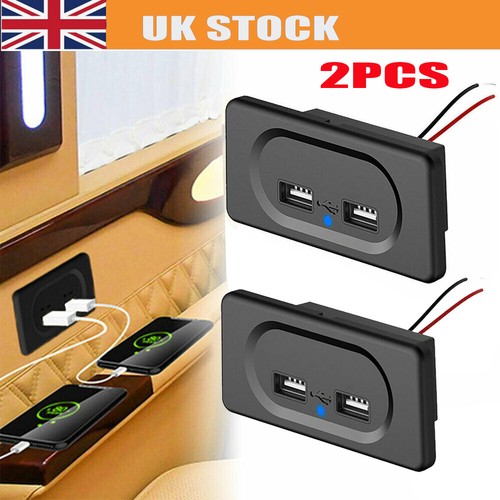2pcs set 12v double - double, usb