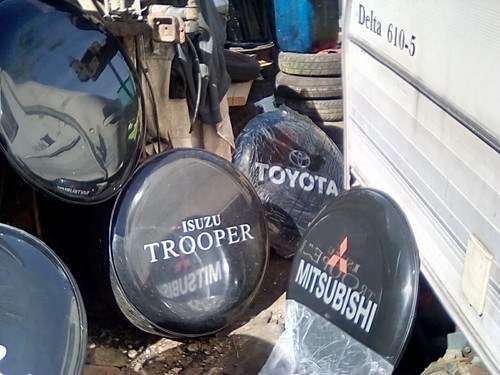 Rear spare wheel cover - wheel, fit