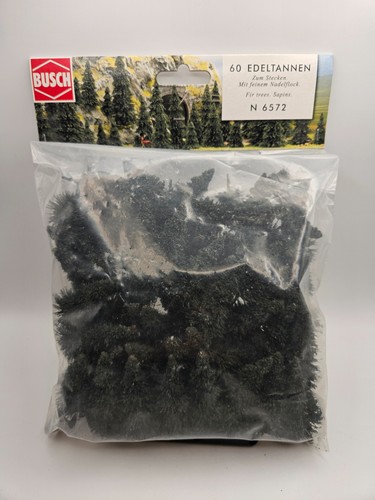 Busch 60pk fir trees - 60pk, 30-50mm