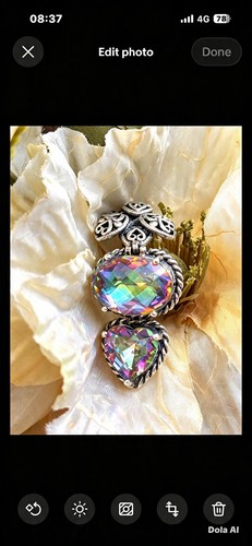 Vtg huge sterling - huge, silver