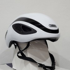 ABUS Gamechanger Racing Bike Helmet Polar Whyte Medium 52-58cm BNWT RRP £230