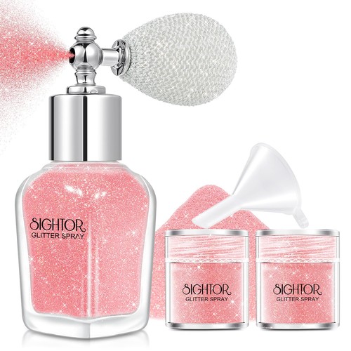 Body glitter spray - body, spray,