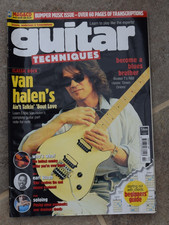 Guitar Techniques February 1999 with CD - Van Halen, Deep Purple - Highway Star