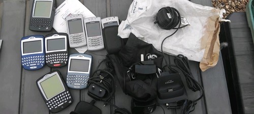 Blackberry phones job lot - job,